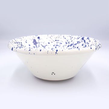 Splatter Salad Bowl D24cm, Blueberry