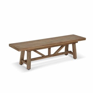 Chilford Solid Wood Bench, Acacia