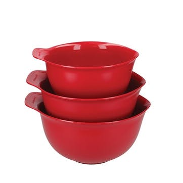 Universal Mixing Bowl Set, Red