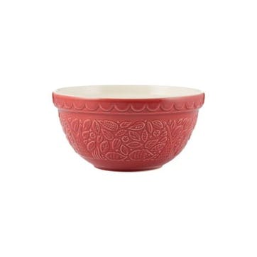 In The Forest Mixing Bowl D21cm, Red