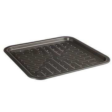 Baking Tray, 32cm, Grey