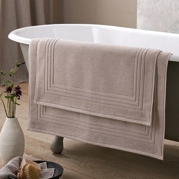 Egyptian Cotton Medium Bath Mat 60 x 90cm , Oatmeal