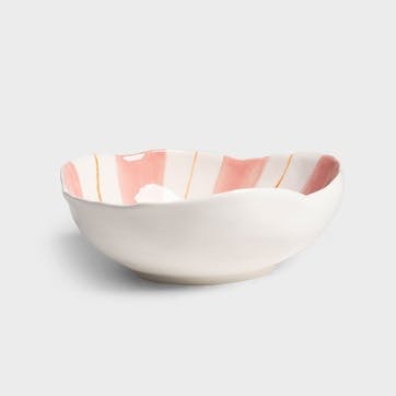 Ray Bowl 27 x 21cm, pink