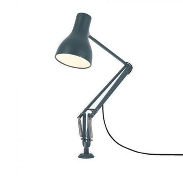 Type 75 Lamp with Desk Insert, Slate Grey
