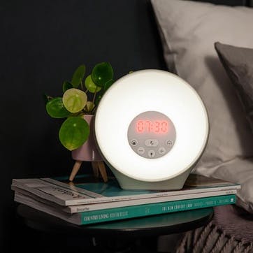 Sunrise Alarm Clock, White