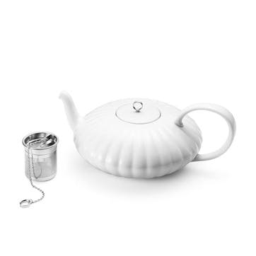 Bernadotte Tea Pot 1L, White