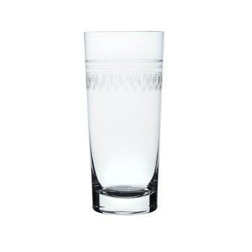 Ovals Highball, Set of Four Glasses, 410ml