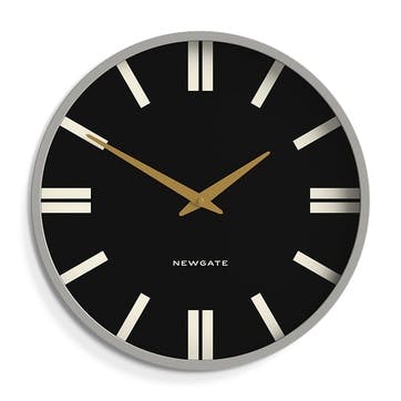 Plaza Wall Clock D43cm, Grey
