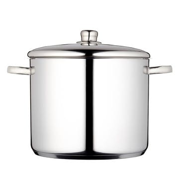 Stockpot, 14 litre, Stainless Steel