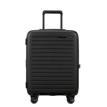 RestackD Cabin Suitcase, H55 x L40 x W20cm, Black