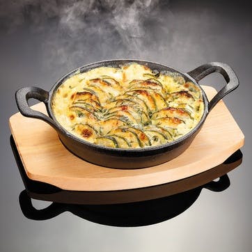 Sizzle & Serve Gratin Dish 15cm, Black