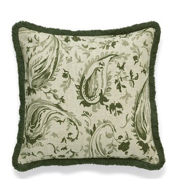 Wilde Cushion Cover 51 x 51cm, Sage / Terrcota