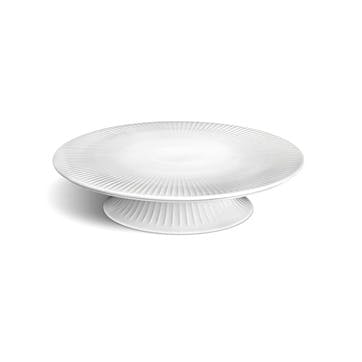 Hammershøi Dish on Stand, White