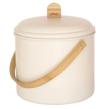 Compost Bin 7L, Cream