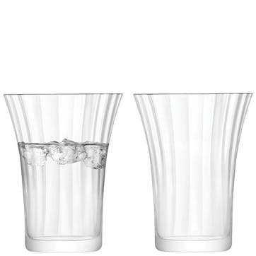 Aurelia Tumblers Set of 2 340ml, Clear Optic