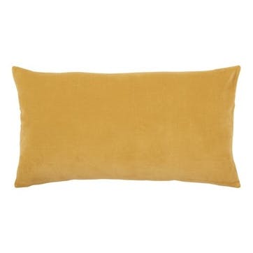 Cushion, 40 x 65cm, Vivaraise, Elise Velvet, yellow