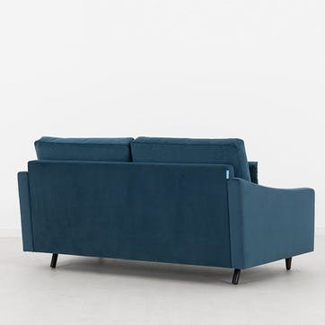 Model 07 Velvet 2 Seater Sofa, Teal