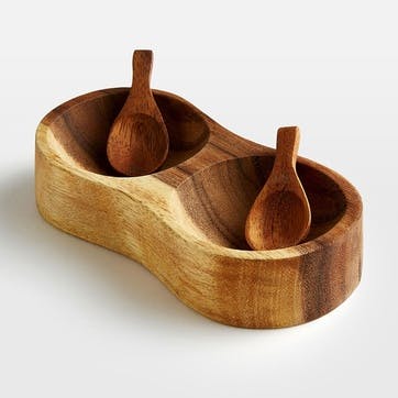 Gava Salt Cellar H14.4 x W7.2 x 3cm, Natural