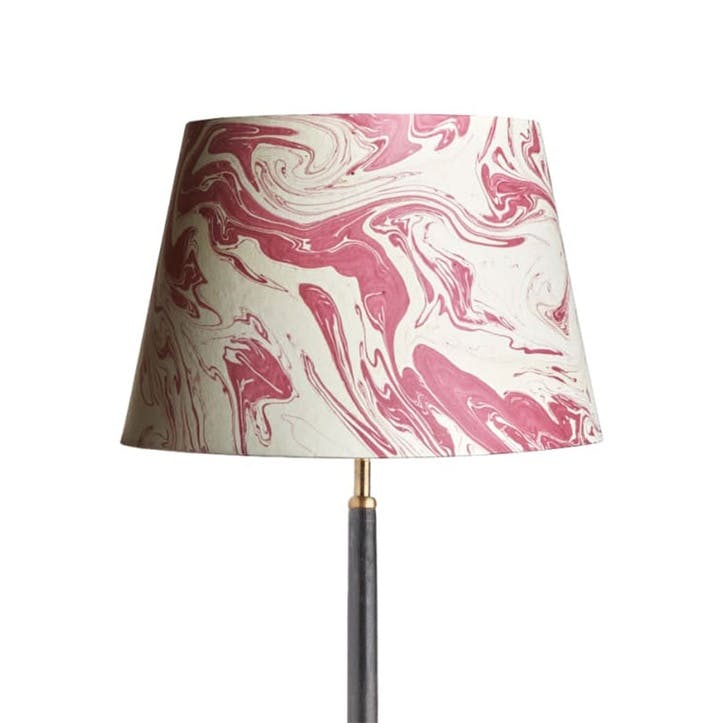 Tanaro Straight Empire Lampshade D30cm, Red Marble