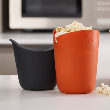 M-Cuisine Single-Serve Popcorn Maker, Set of 2
