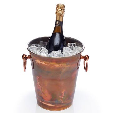 Iridescent Copper Champagne Bucket