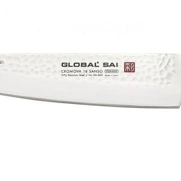 Sai Utility Knife 15cm, Silver