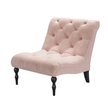 Claude Armchair, Pavilion Pink Brushstroke