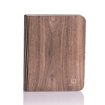 LED Smart Book Light, Standard, Walnut