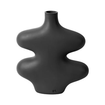 Organise Curves Vase H21.5cm, Black