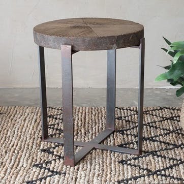 Chakala Wooden Side Table