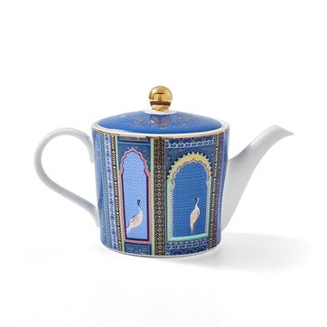 India Teapot 340ml, Indigo