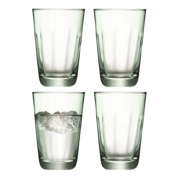 LSA Mia Recycled Highball, Set of 4