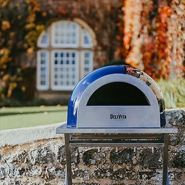 Wood-Fired Pizza Oven, Jubilee Blue