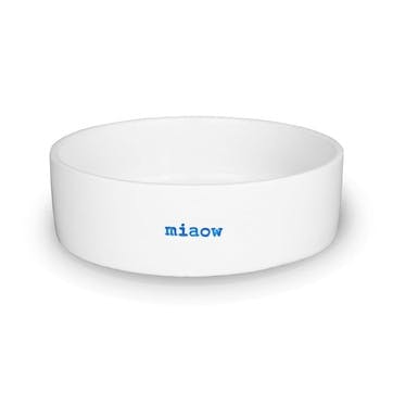 'Miaow' Cat Bowl