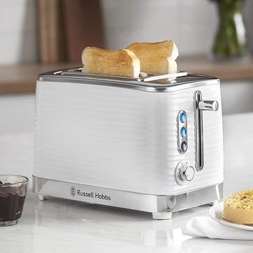 2 Slice Inspire Toaster , White