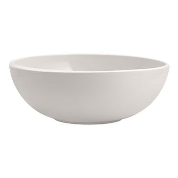 Large salad bowl, Dia28.5cm, Villeroy & Boch, NewMoon, white porcelain