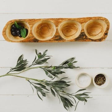 Rustic Wooden Nibbles Tray