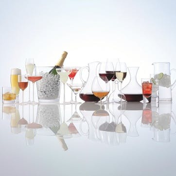 LSA Bar Lager Glass, 400ml, Set of 4