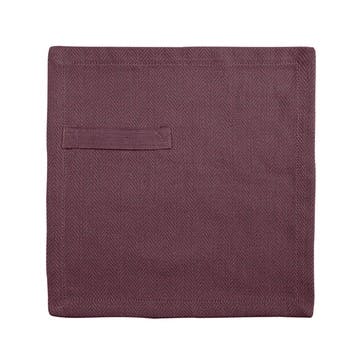 Herringbone Set of 4 Everyday Napkins 20 x 20cm, Maroon