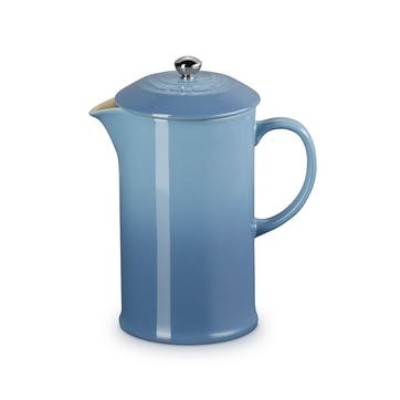 Stoneware Cafetiere 1L, Chambray