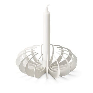 Shadow Candle Holder, White