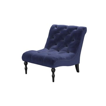 Claude Armchair, Prussian Blue