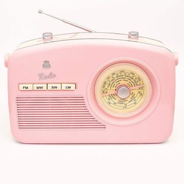 Rydell 4-Band Radio, Pink