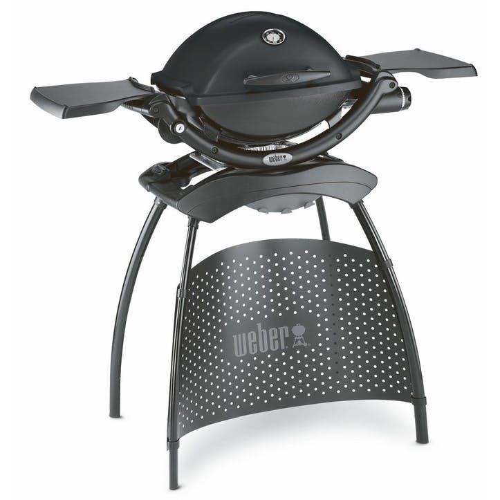 Q 1200 Gas Barbecue with Stand, Black