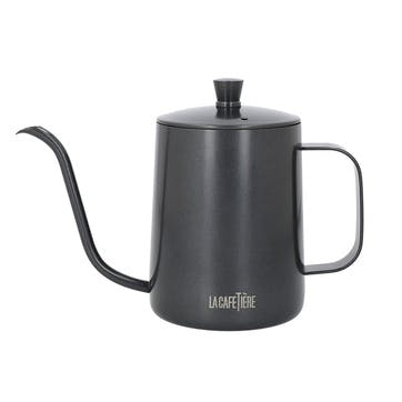 Gooseneck Coffee Pour Over Pot 600ml, Grey