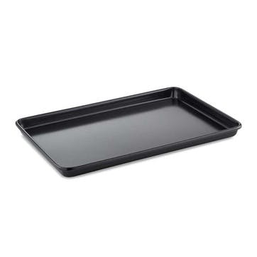 Precision Plus Medium Baking Tray Non-Stick, 35x25x2cm, Black