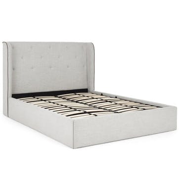 Ormond King Size Bed with Storage, Chic Grey