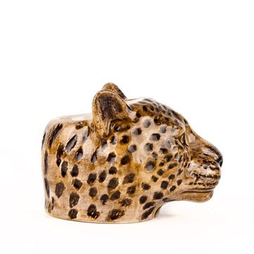 Leopard Egg Cup, H7.5cm, Orange