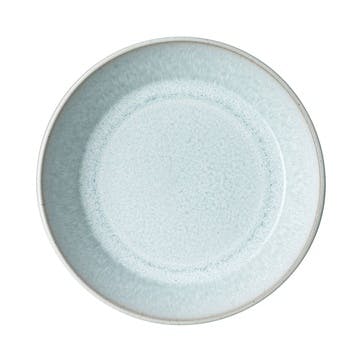 Kiln Green Pasta Bowl, D22cm