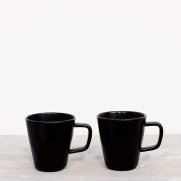 Kuro Set of 2 Mugs H9cm, Kuro